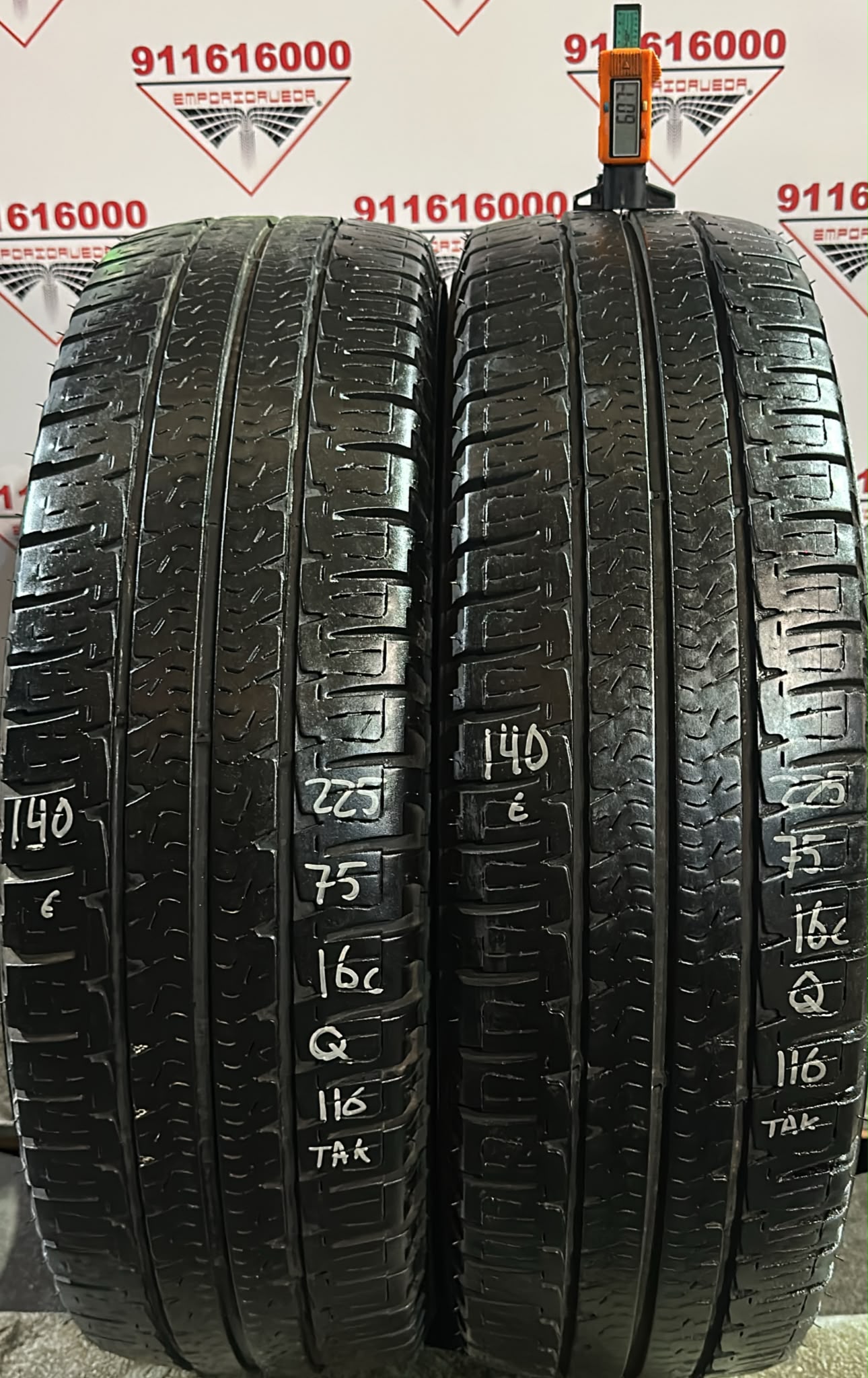 MICHELIN AGILIS USADO  225/75 R16C 116 Q